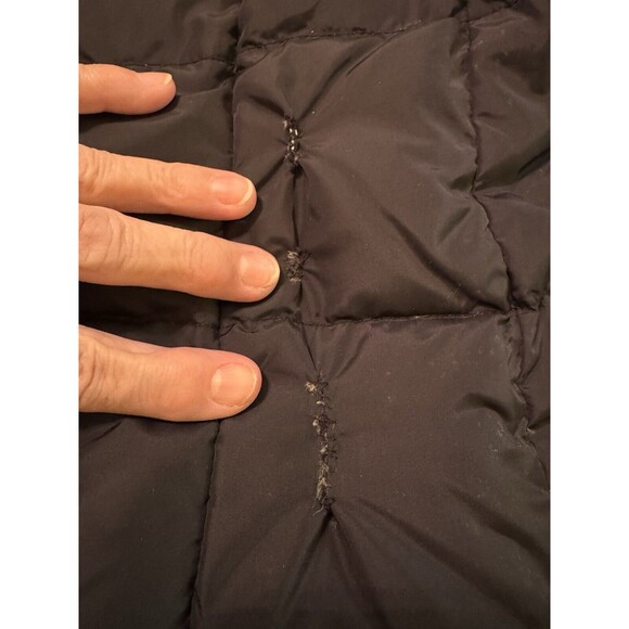 Gap Down Jacket Puffer‎ Women's Medium Black Red Lining - Picture 13 of 14